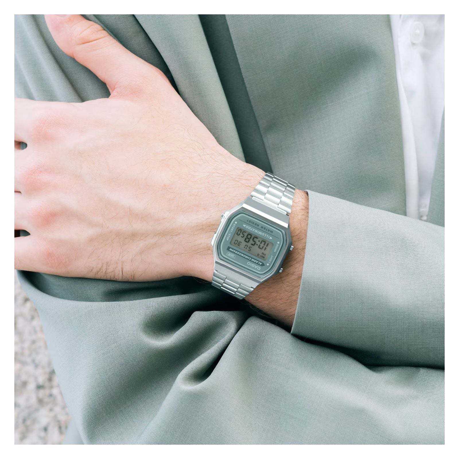RELOJ CASIO A168WA-3AYDF UNISEX - 3
