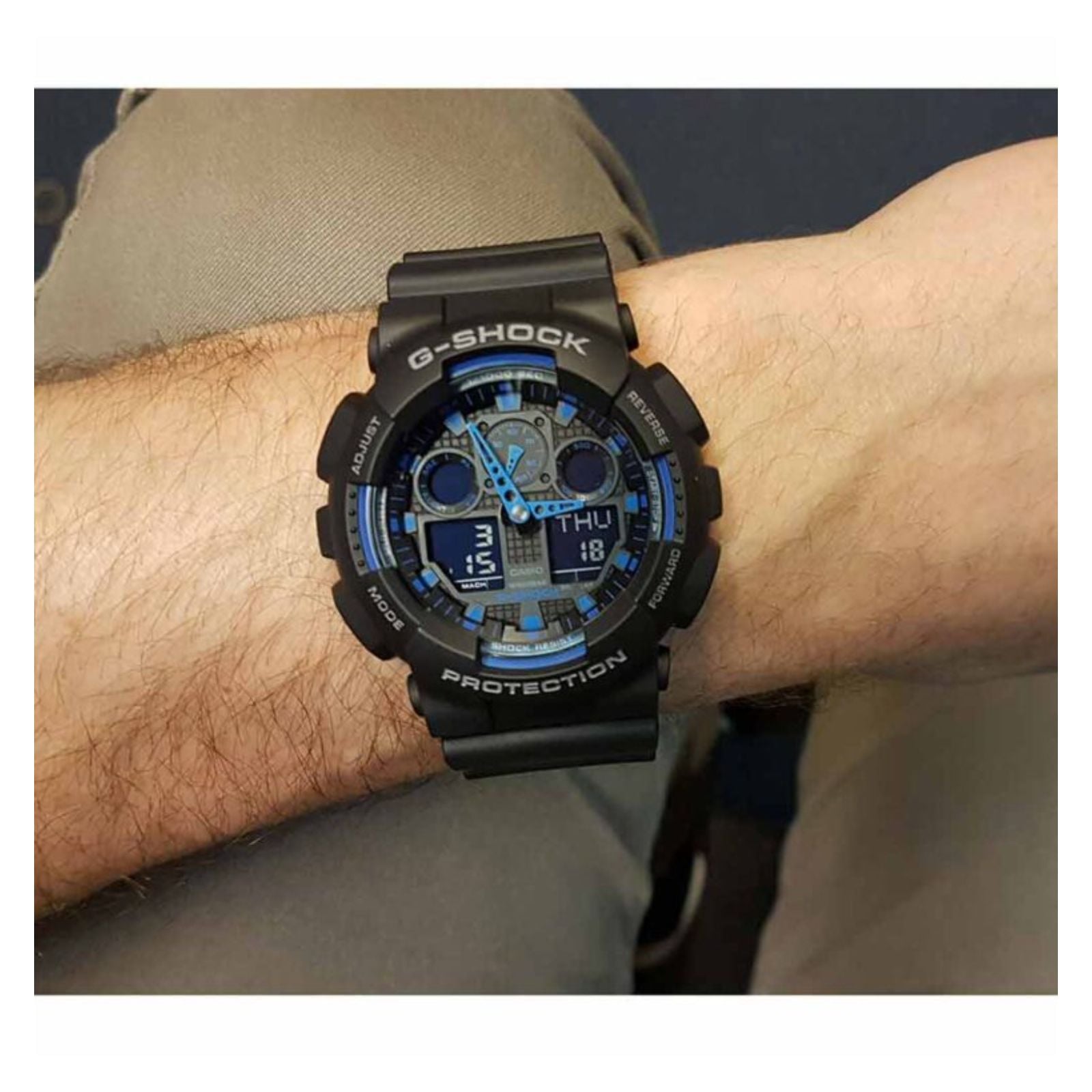 RELOJ G-SHOCK GA_100_1A2  HOMBRE