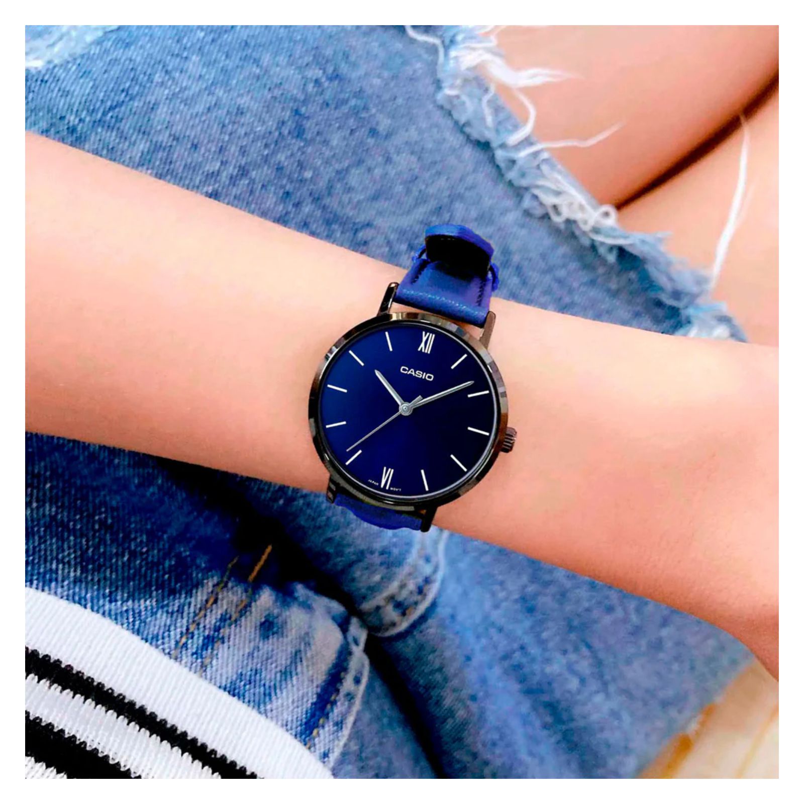 RELOJ CASIO LTPVT02BL-2AUDF MUJER - 3