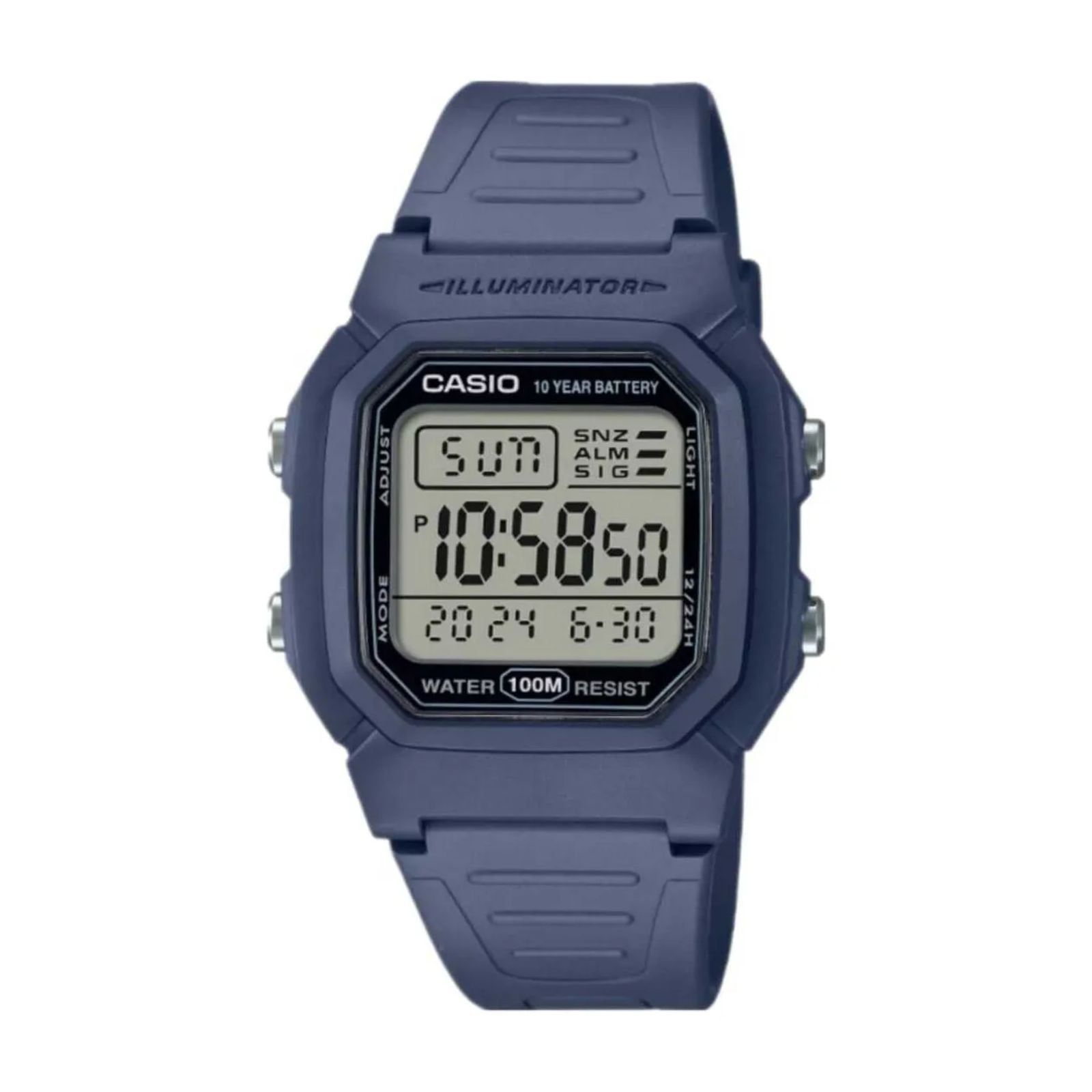 RELOJ CASIO W-800H-2AVDF UNISEX - 1