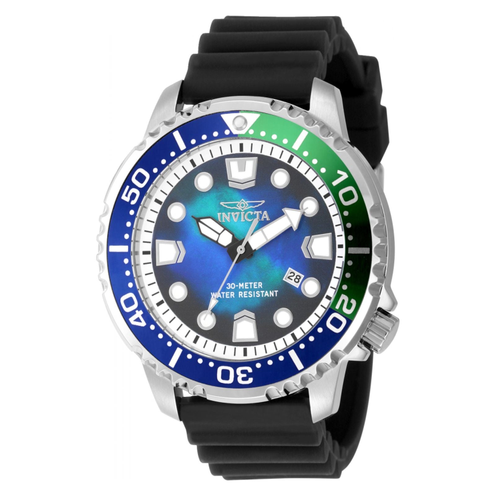 RELOJ INVICTA PRO DIVER 49545 PARA HOMBRE SILICONA NEGRO - 1