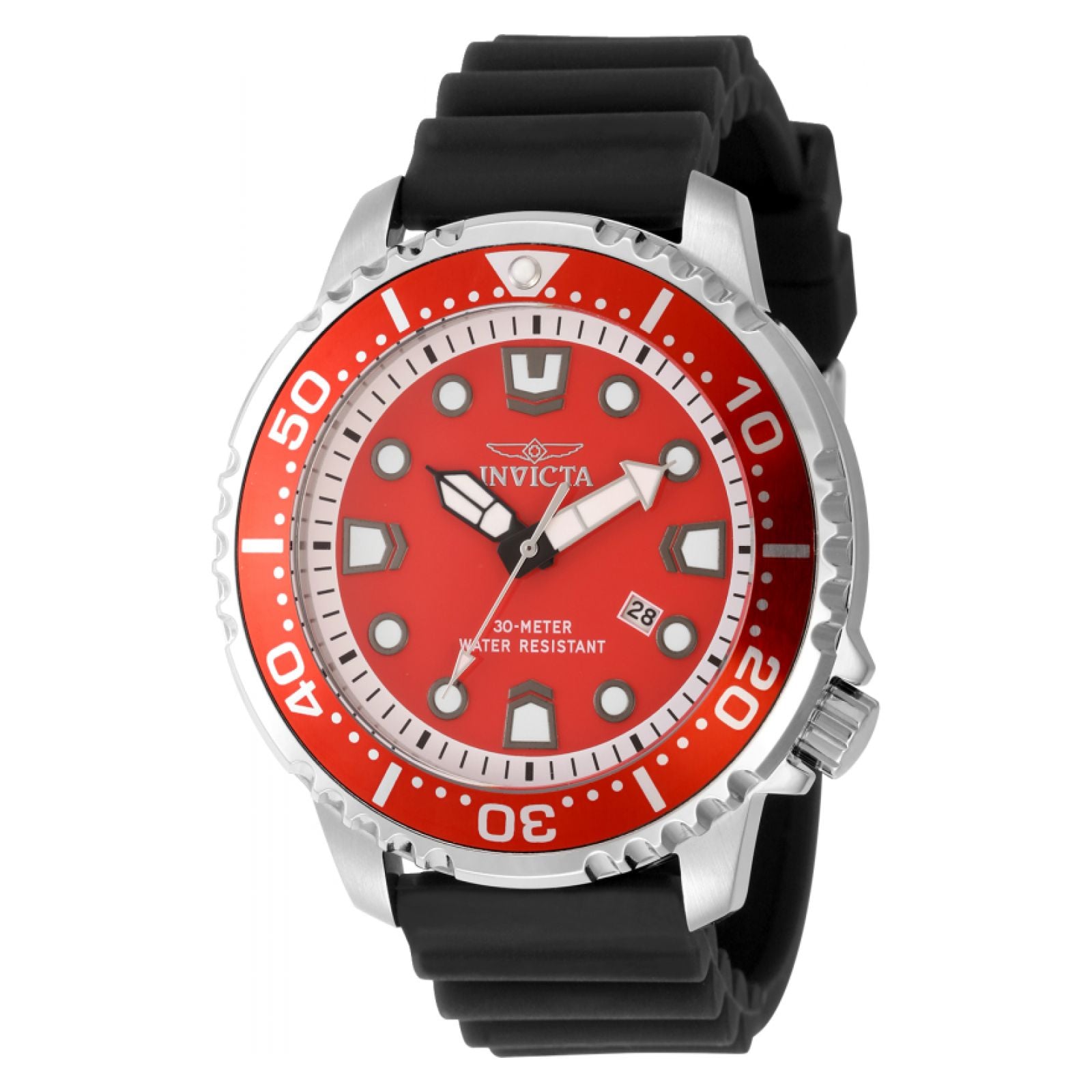 RELOJ INVICTA PRO DIVER 49544 PARA HOMBRE SILICONA NEGRO - 1