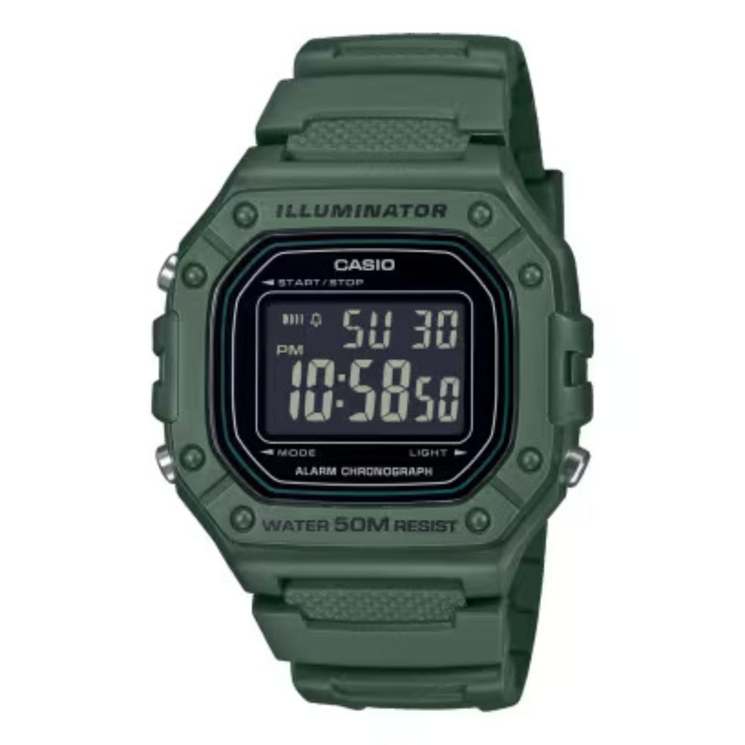 RELOJ CASIO W-218H-3BVDF  HOMBRE - 1