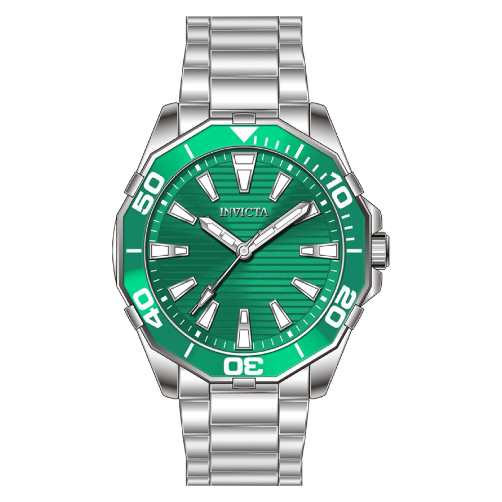 RELOJ INVICTA PRO DIVER 69244 PARA HOMBRE ACERO INOXIDABLE PLATEADO - 1