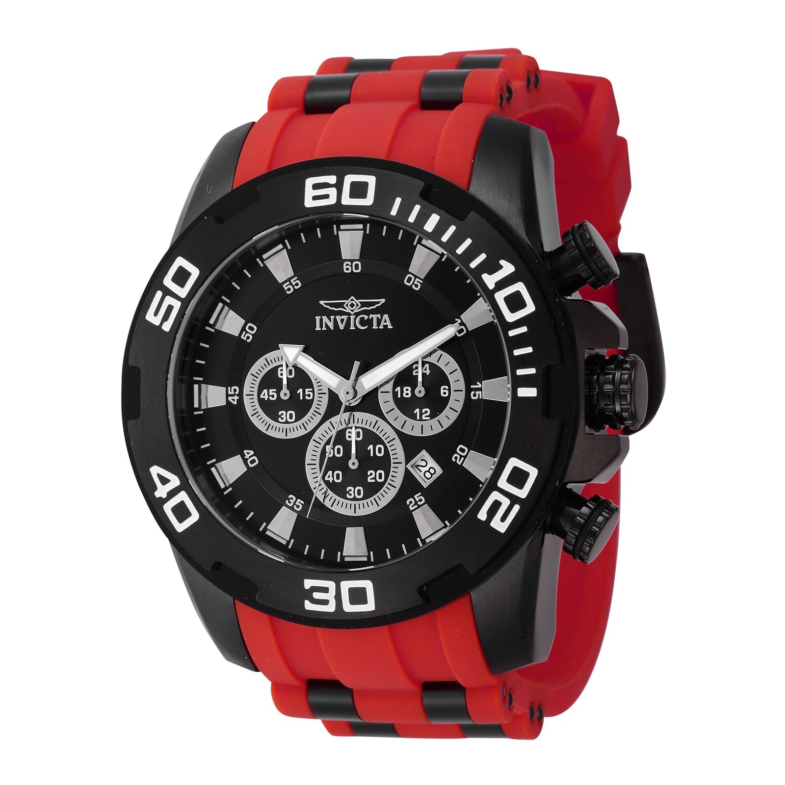 RELOJ INVICTA PRO DIVER 44546 PARA HOMBRE SILICONA / ACERO INOXIDABLE NEGRO MATE - 1