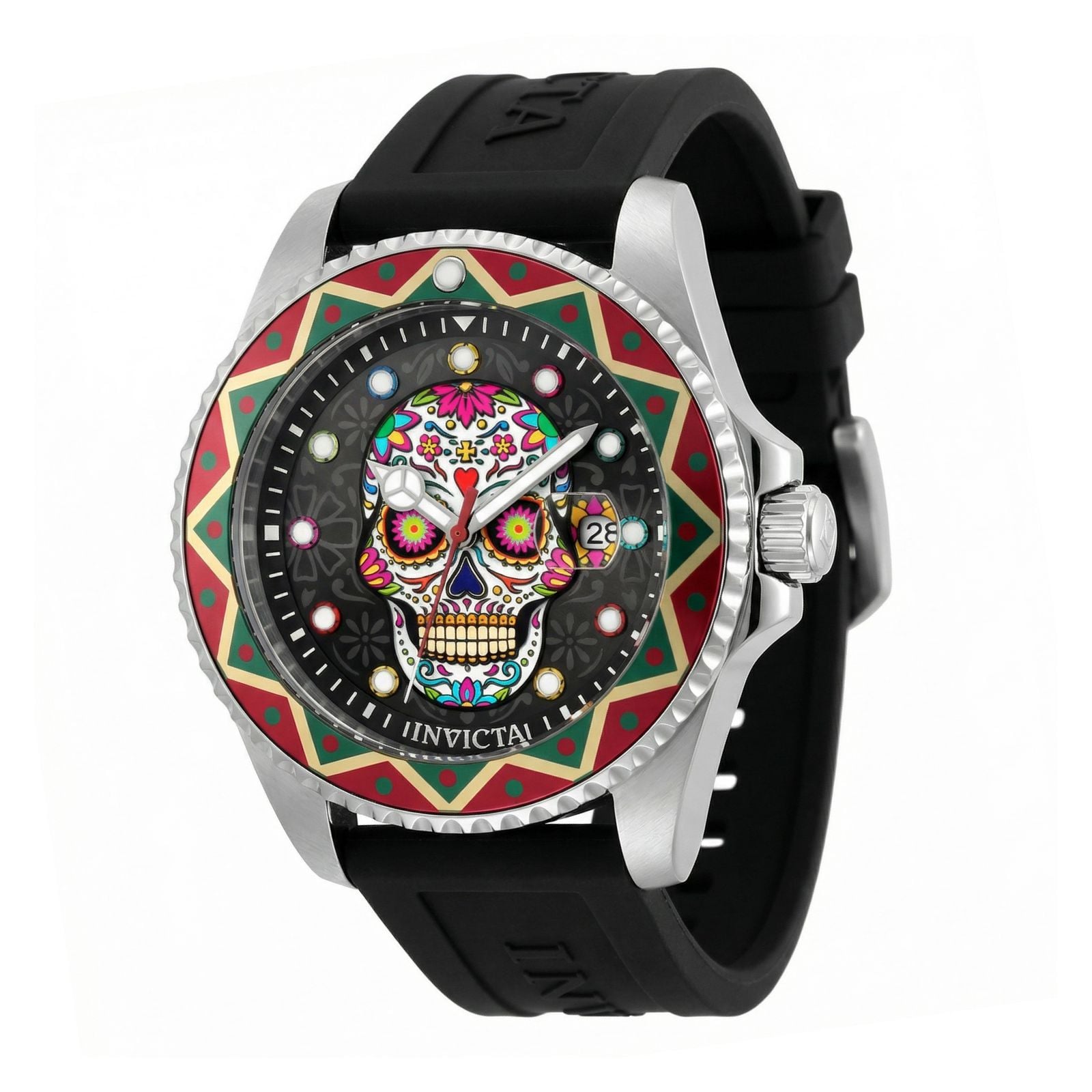 RELOJ INVICTA PRO DIVER 50515 PARA HOMBRE POLIURETANO NEGRO - 1