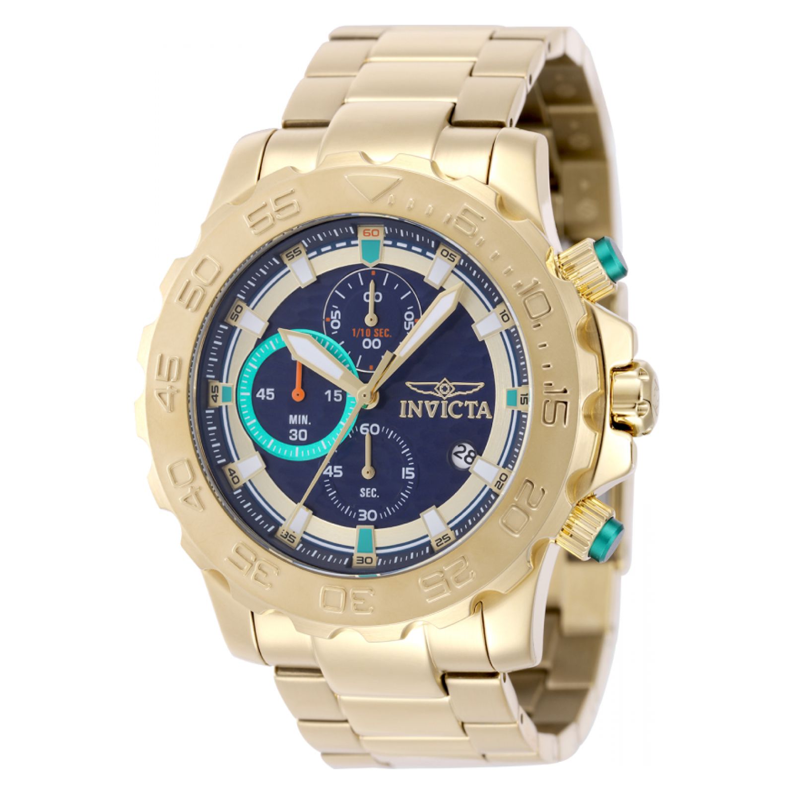 RELOJ INVICTA PRO DIVER 50249 PARA HOMBRE ACERO INOXIDABLE ORO - 1