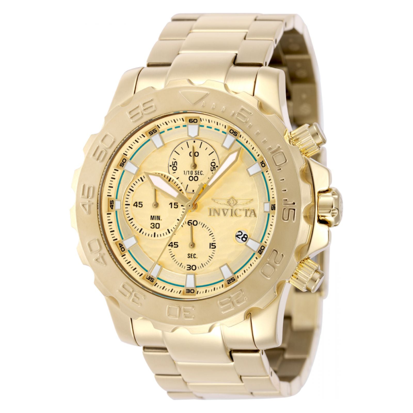 RELOJ INVICTA PRO DIVER 50248 PARA HOMBRE ACERO INOXIDABLE ORO - 1