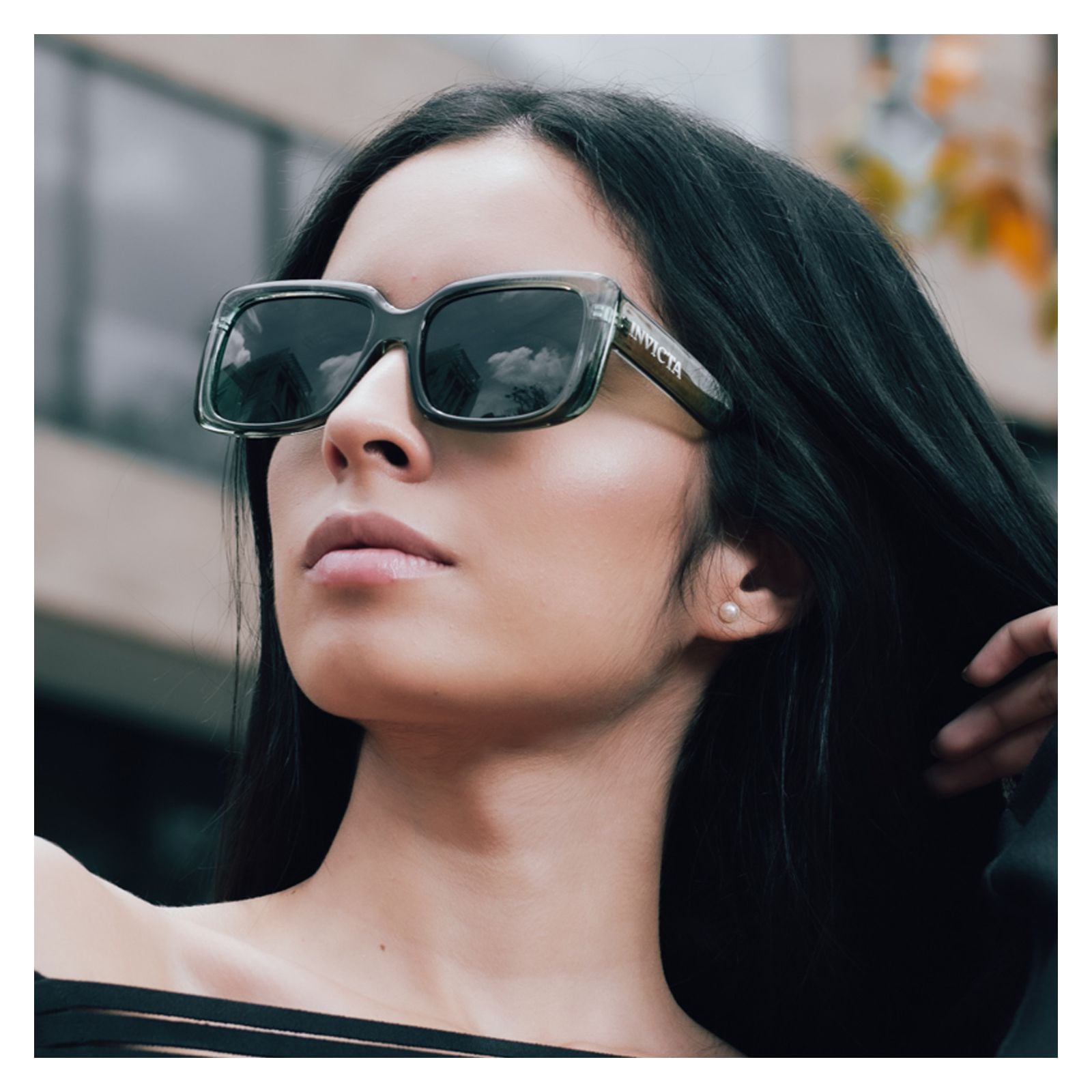 LENTES DE SOL INVICTA I43610-OBJ-05-G15 HOMBRE/MUJER PROTECCIÓN UV - 4