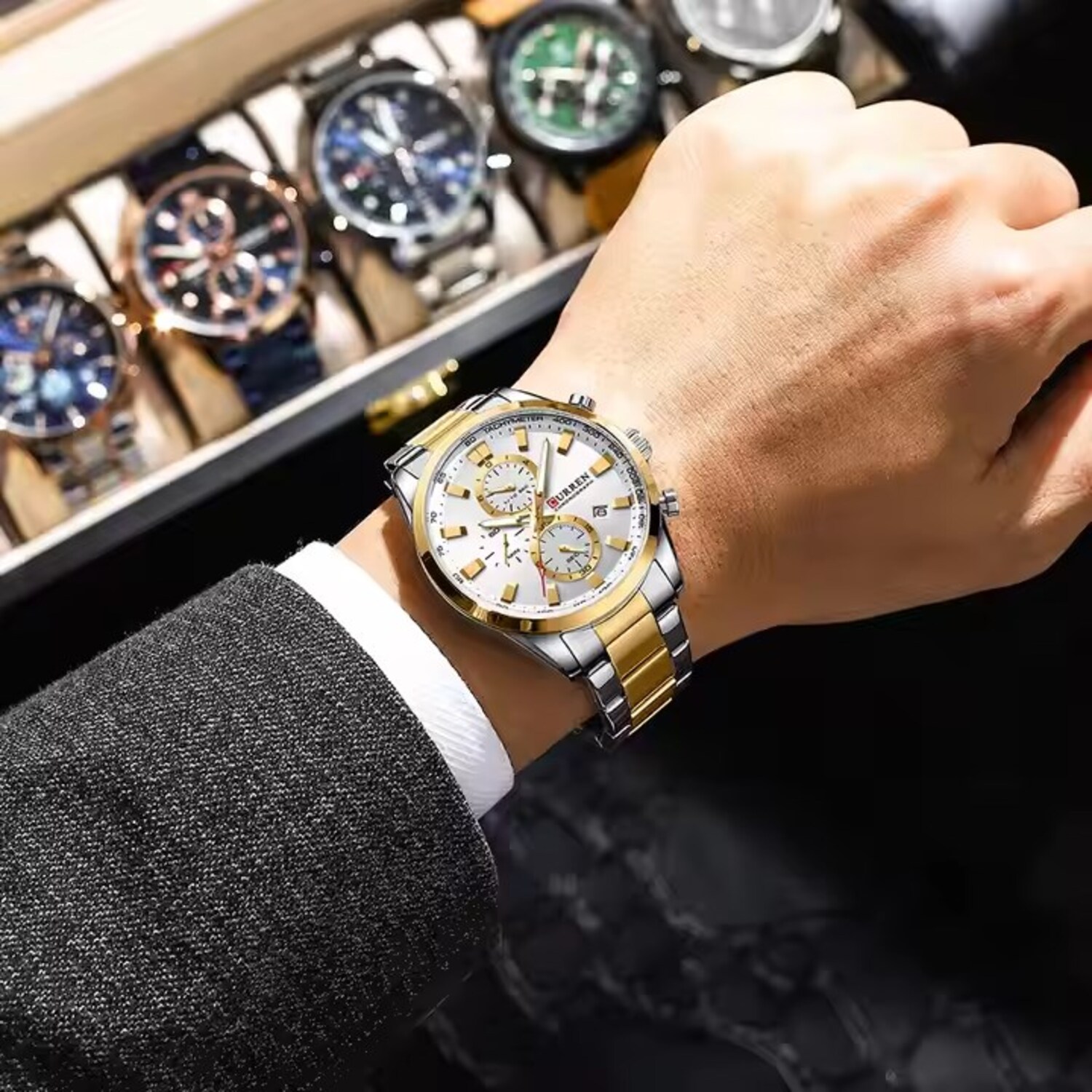 RELOJ CURREN KRED8603  HOMBRE - 4