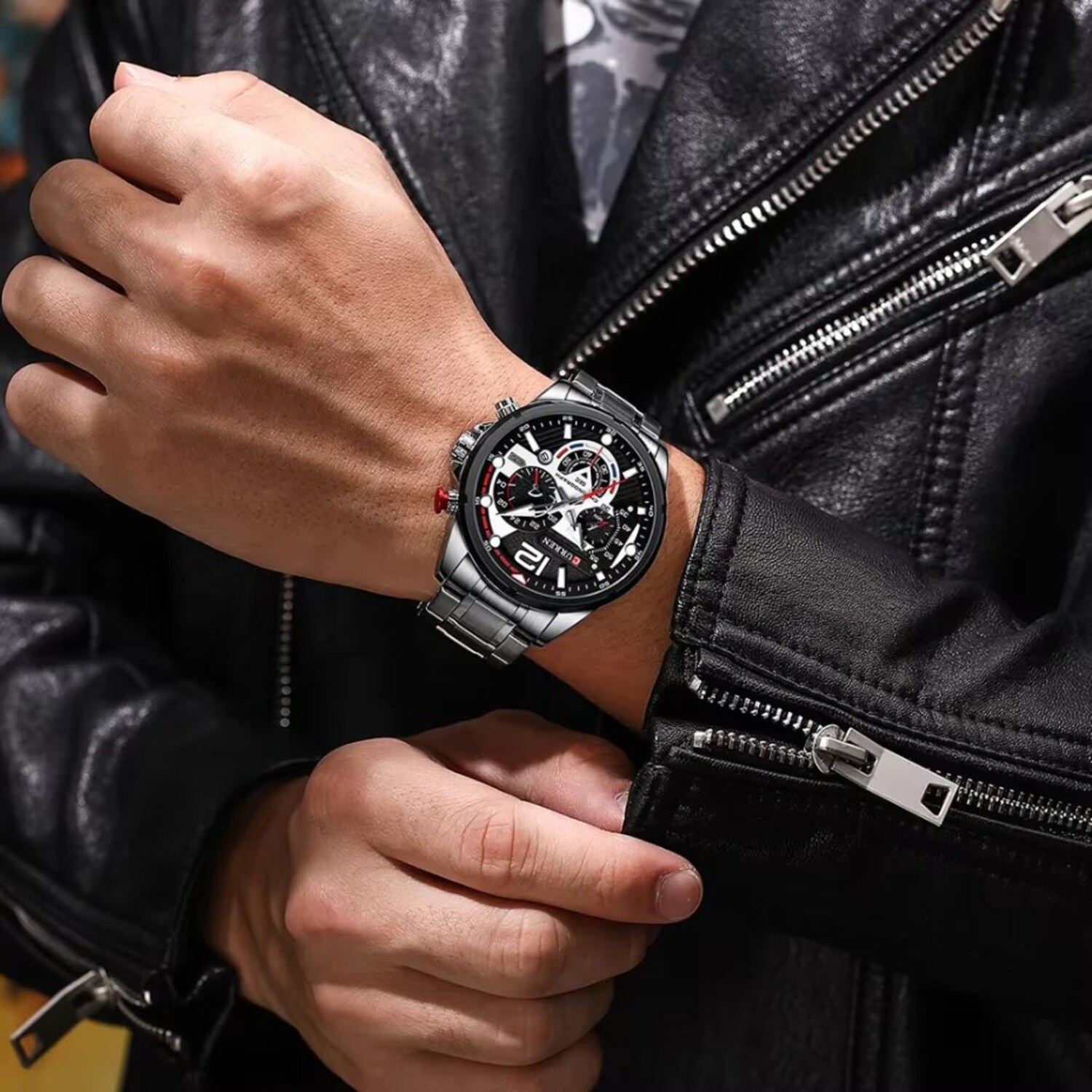 RELOJ CURREN KRED330101 HOMBRE - 4