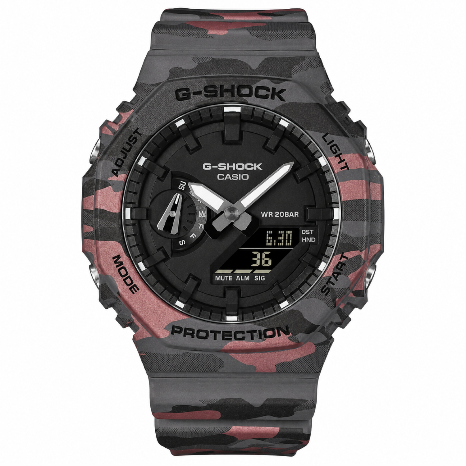 RELOJ G-SHOCK GA-2100CM-8ADR PARA HOMBRE RESINA GRIS - 2
