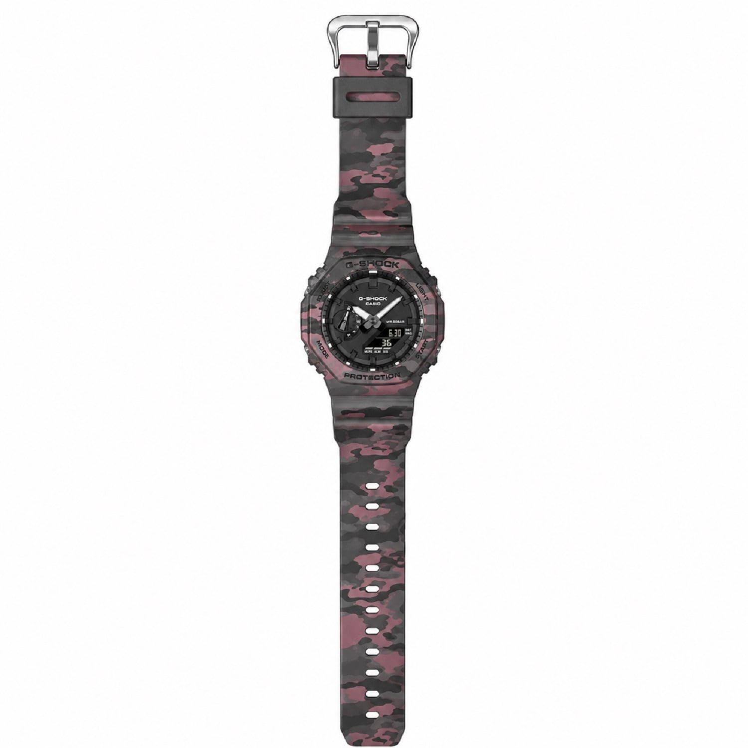 RELOJ G-SHOCK GA-2100CM-8ADR PARA HOMBRE RESINA GRIS - 6