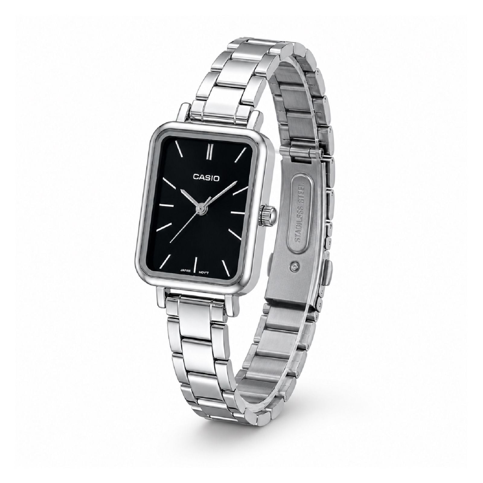 RELOJ CASIO LTP-V009D-1EUDF PARA MUJER ACERO INOXIDABLE PLATEADO - 3