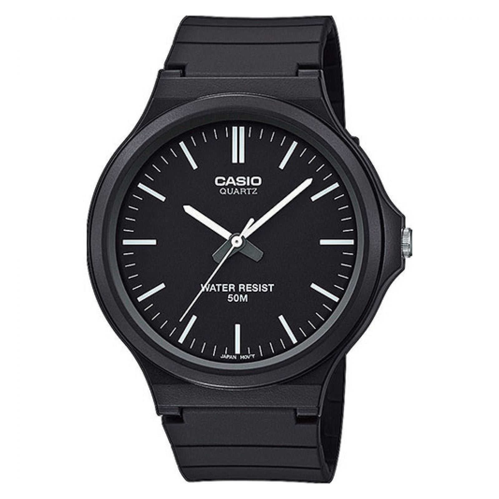 RELOJ CASIO MW-240-1EV PARA HOMBRE RESINA NEGRO - 1