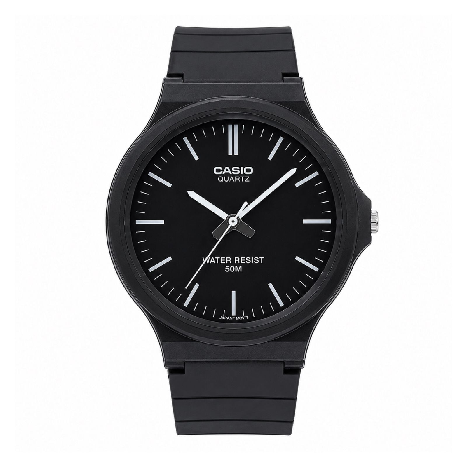 RELOJ CASIO MW-240-1EV PARA HOMBRE RESINA NEGRO - 2