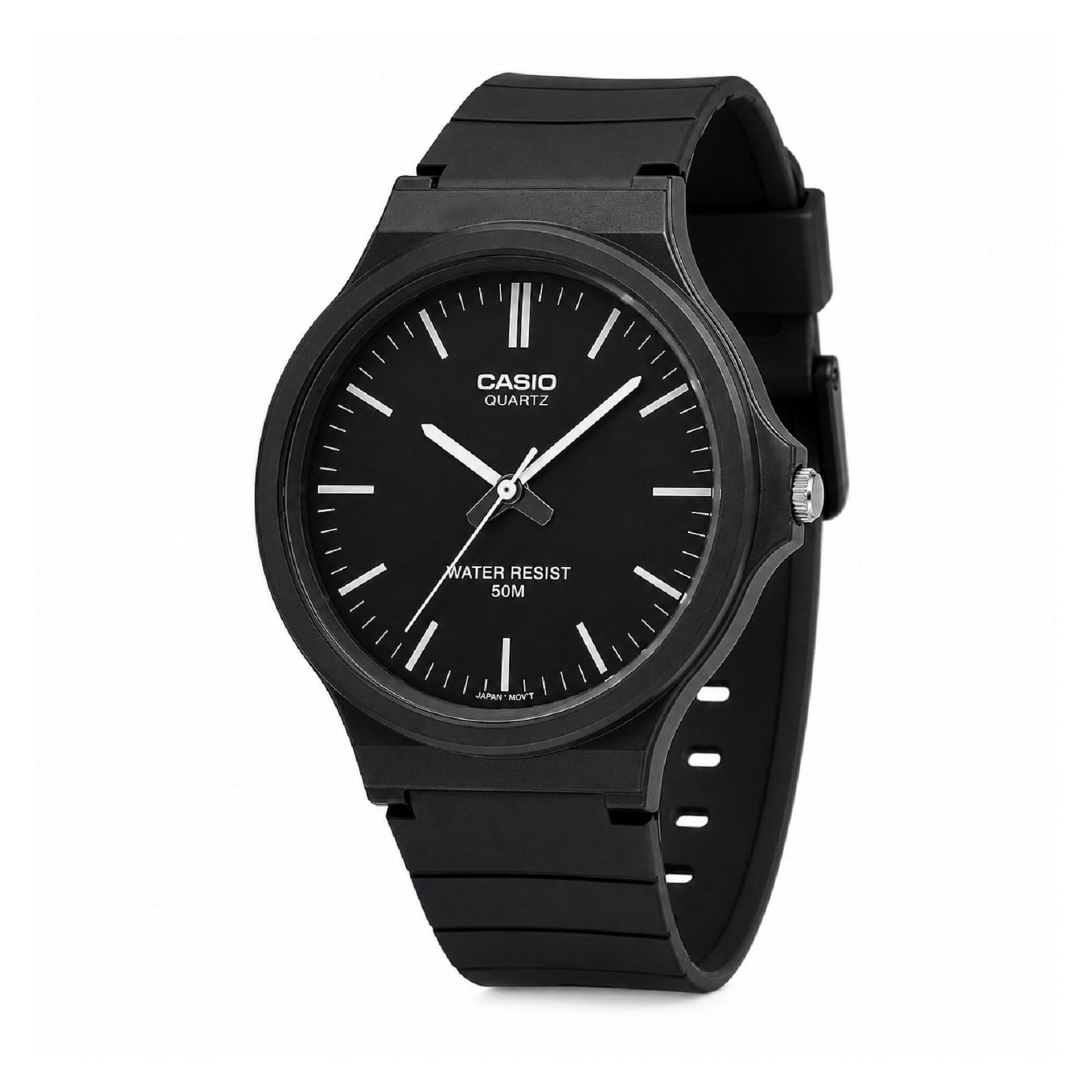 RELOJ CASIO MW-240-1EV PARA HOMBRE RESINA NEGRO - 3