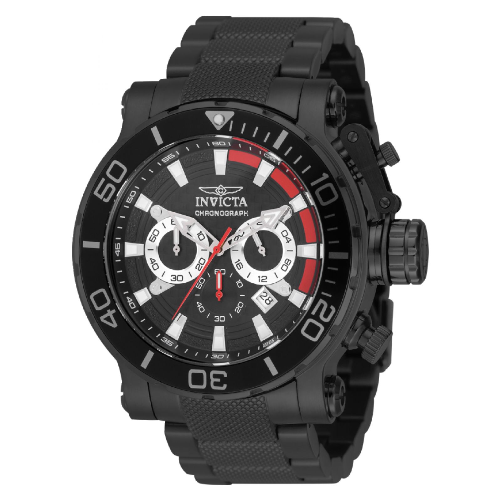 RELOJ INVICTA 50227 PARA HOMBRE ACERO INOXIDABLE NEGRO - 1