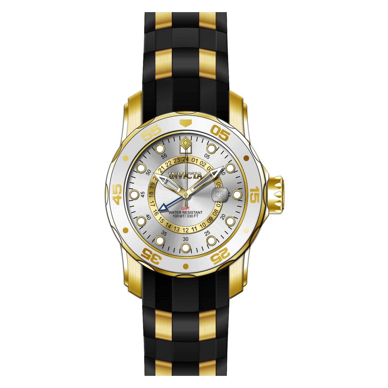 RELOJ INVICTA PRO DIVER 6995 PARA HOMBRE ACERO INOXIDABLE NEGRO - 3