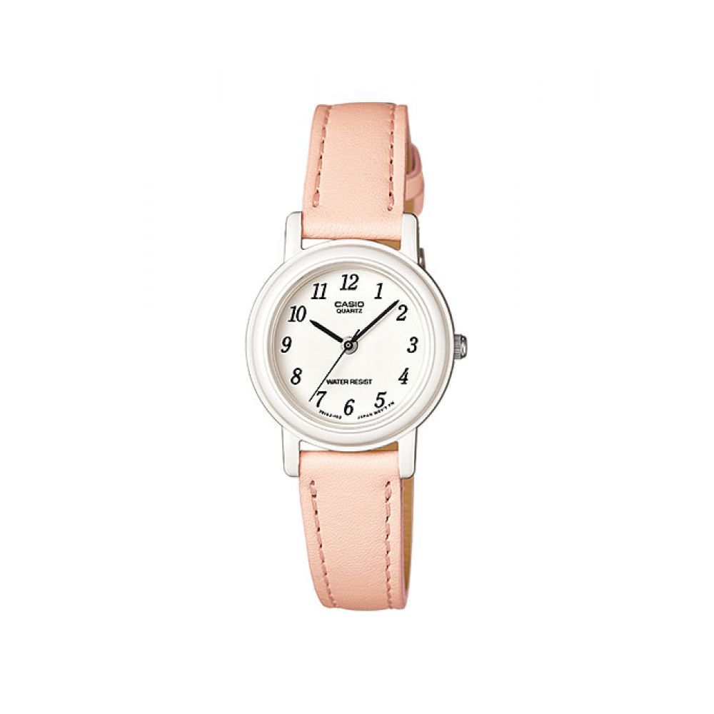 RELOJ CASIO LQ-139L-4B2DF PARA MUJER CUERO ROSADO - 1