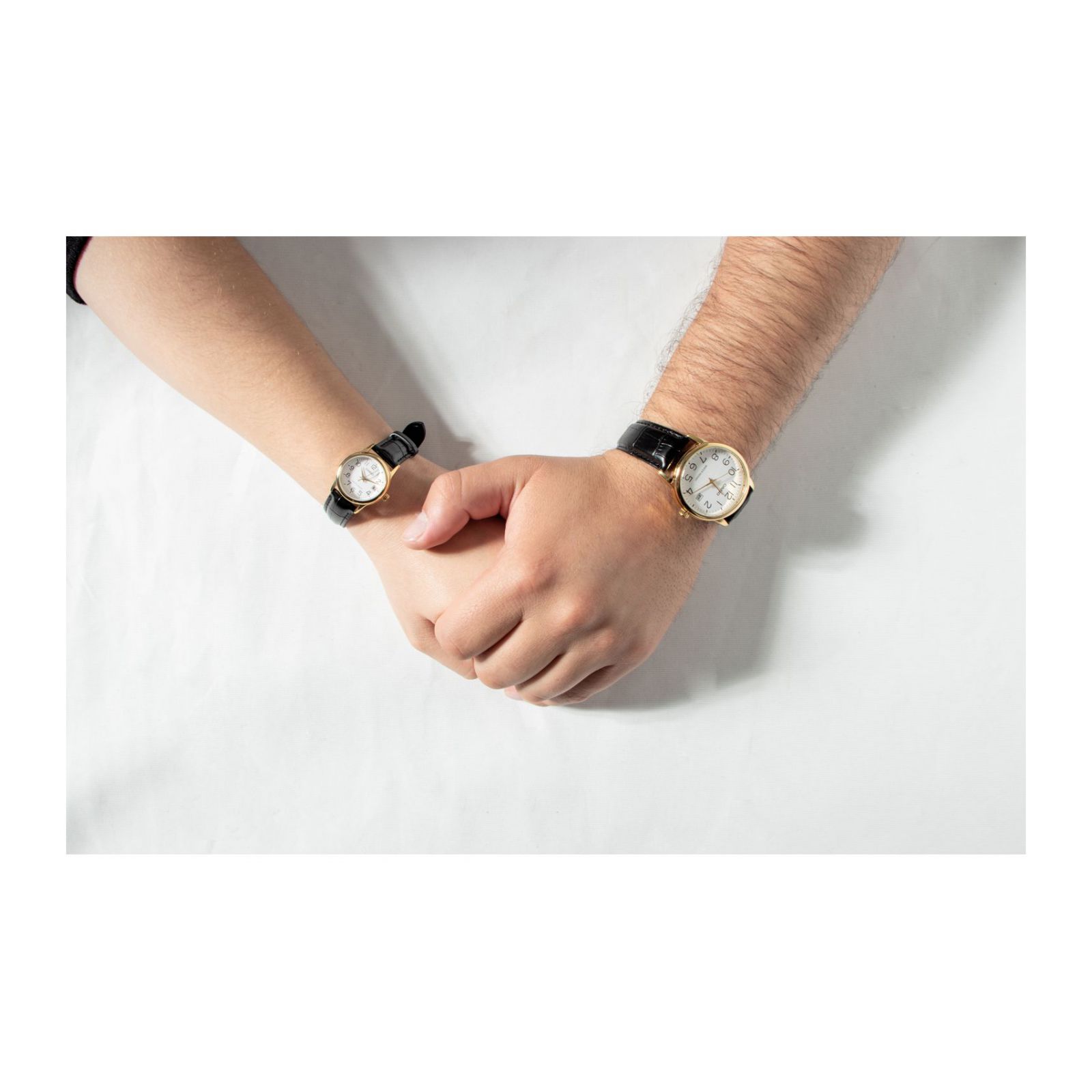 RELOJ CASIO MTP-V002GL-7B2 PARA HOMBRE CUERO DORADO - 3