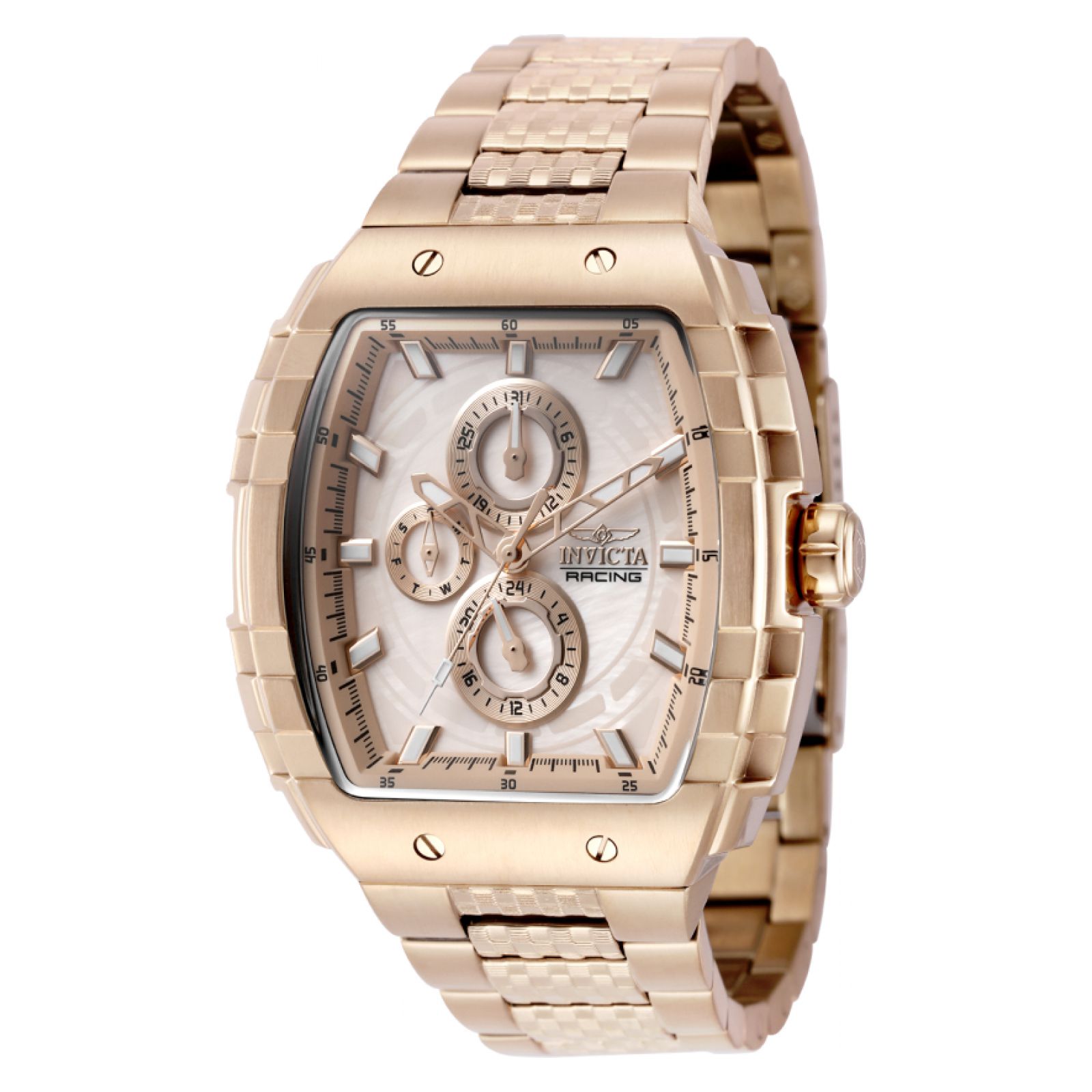 RELOJ INVICTA 50241 PARA HOMBRE ACERO INOXIDABLE ROSADO - 1
