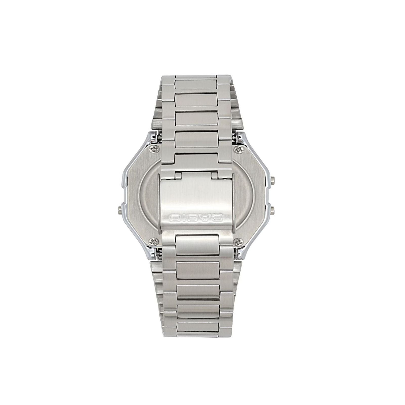 RELOJ CASIO A158WEA-9DF PARA MUJER ACERO INOXIDABLE PLATEADO - 3