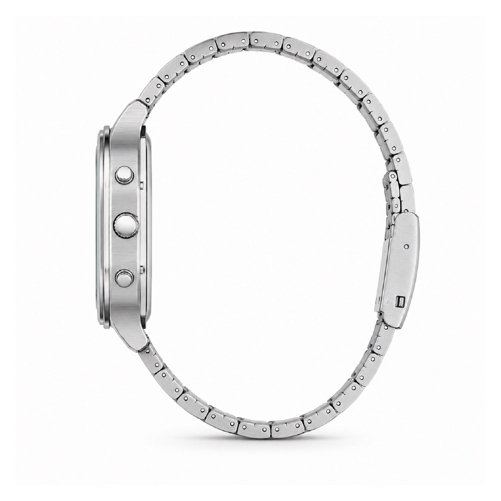RELOJ CASIO AQ-240E-7ADF PARA UNISEX ACERO INOXIDABLE PLATEADO - 4