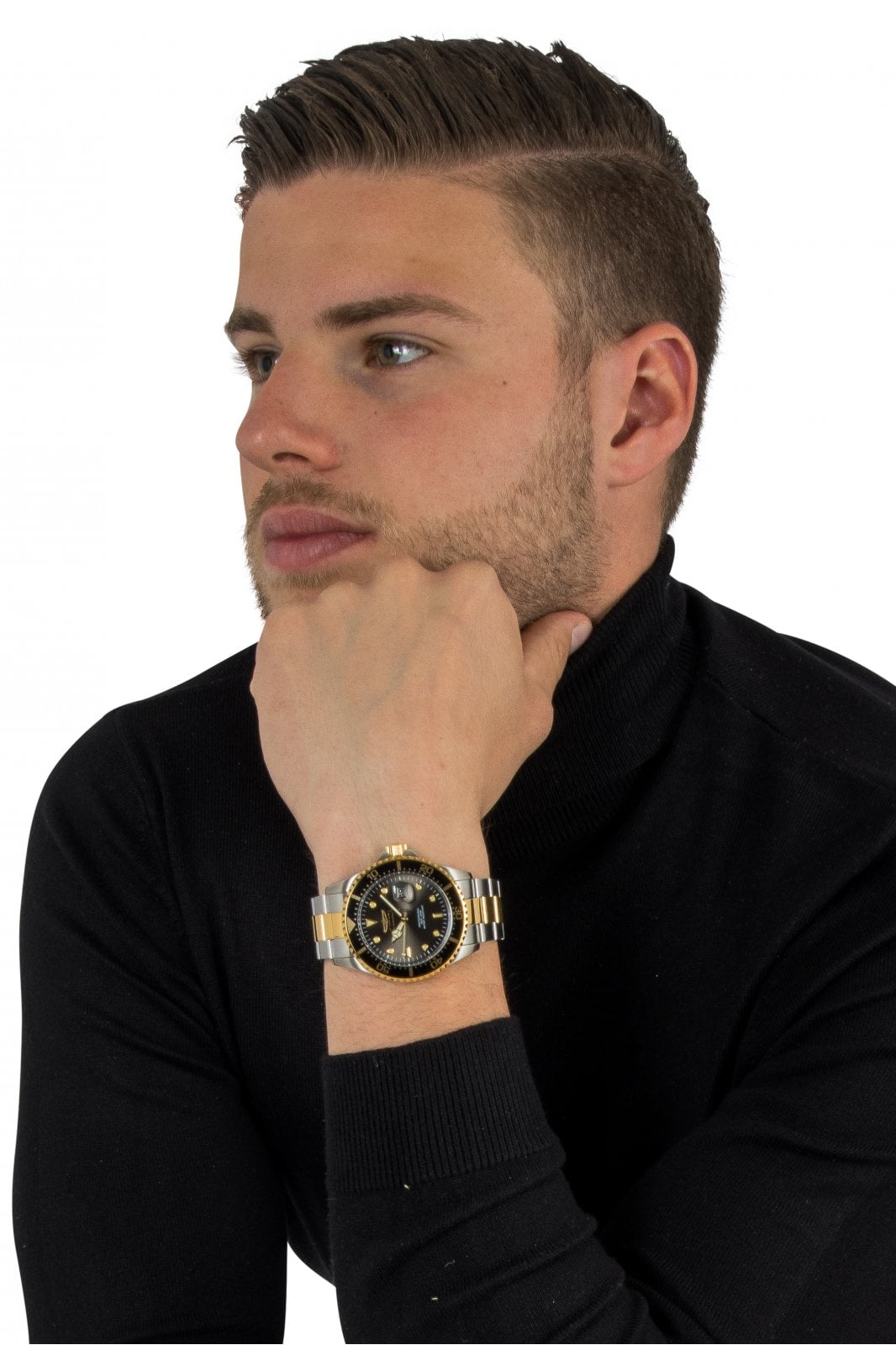 RELOJ INVICTA PRO DIVER 22057 PARA HOMBRE ACERO INOXIDABLE DORADO - 5