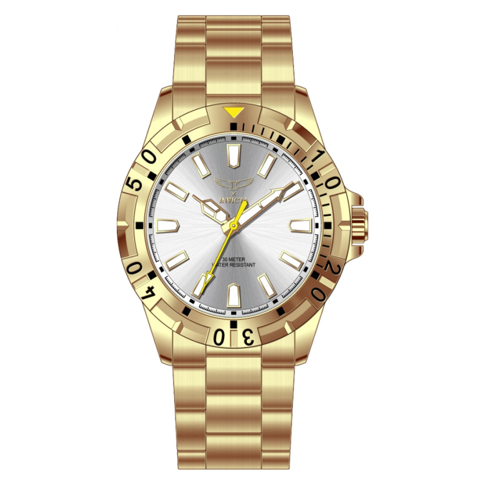 RELOJ INVICTA 69031 PARA UNISEX ACERO INOXIDABLE DORADO - 1