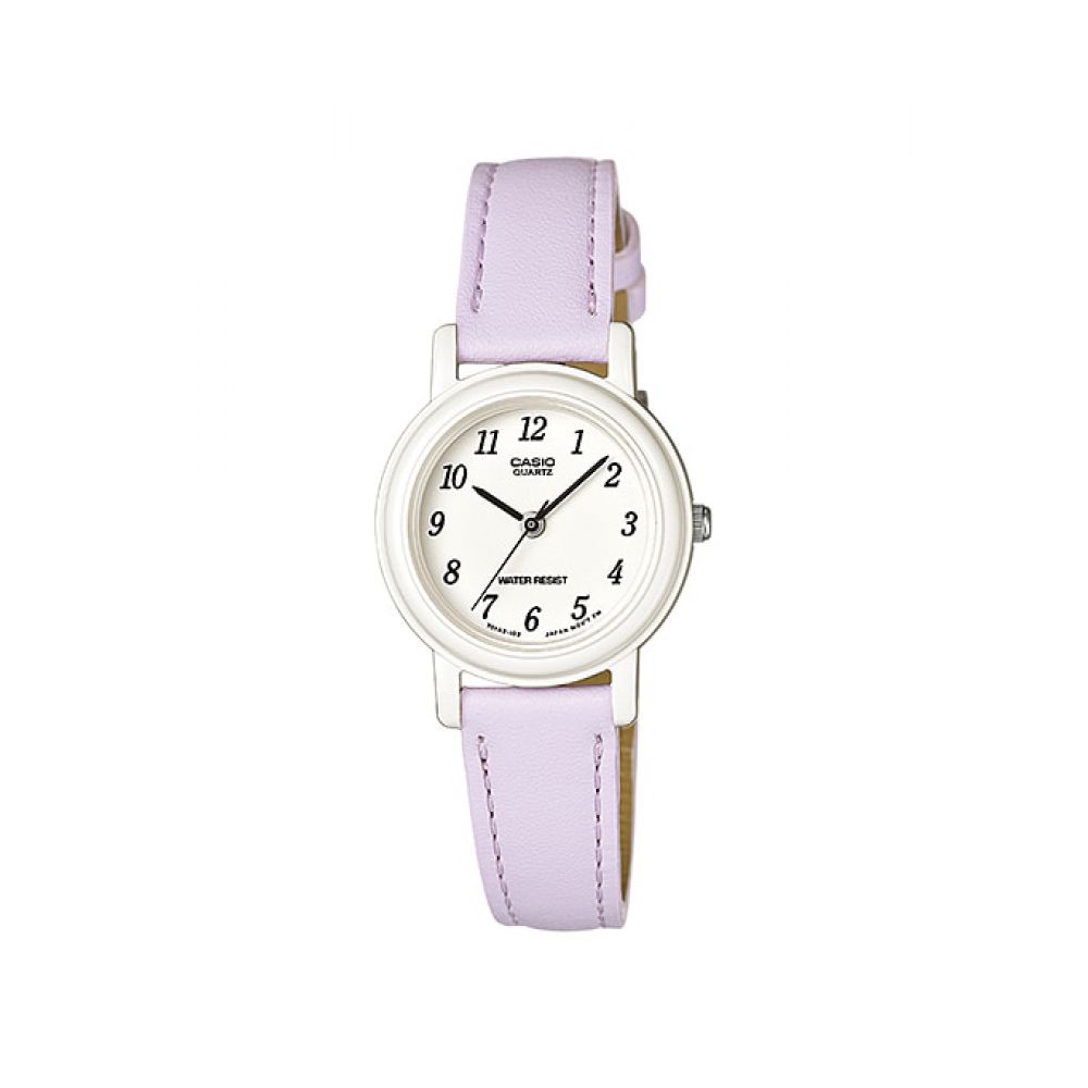 RELOJ CASIO LQ-139L-6BDF PARA MUJER CUERO VIOLETA - 1