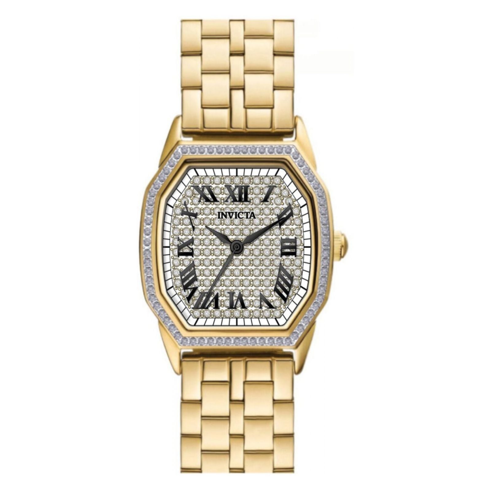 RELOJ INVICTA WILDFLOWER 50081 PARA UNISEX ACERO INOXIDABLE DORADO - 1