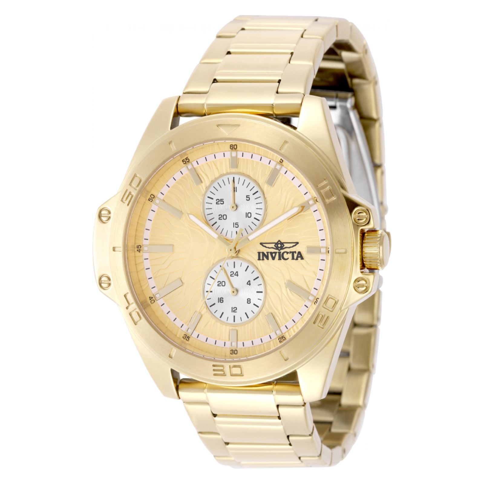 RELOJ INVICTA SPEEDWAY 50355 PARA UNISEX ACERO INOXIDABLE DORADO - 1