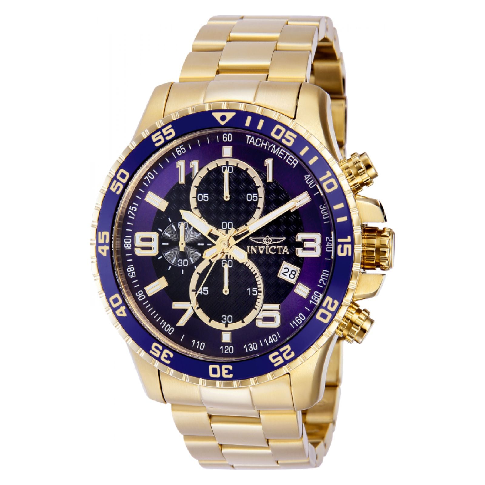 RELOJ INVICTA SPECIALTY 37145 PARA HOMBRE ACERO INOXIDABLE DORADO - 1
