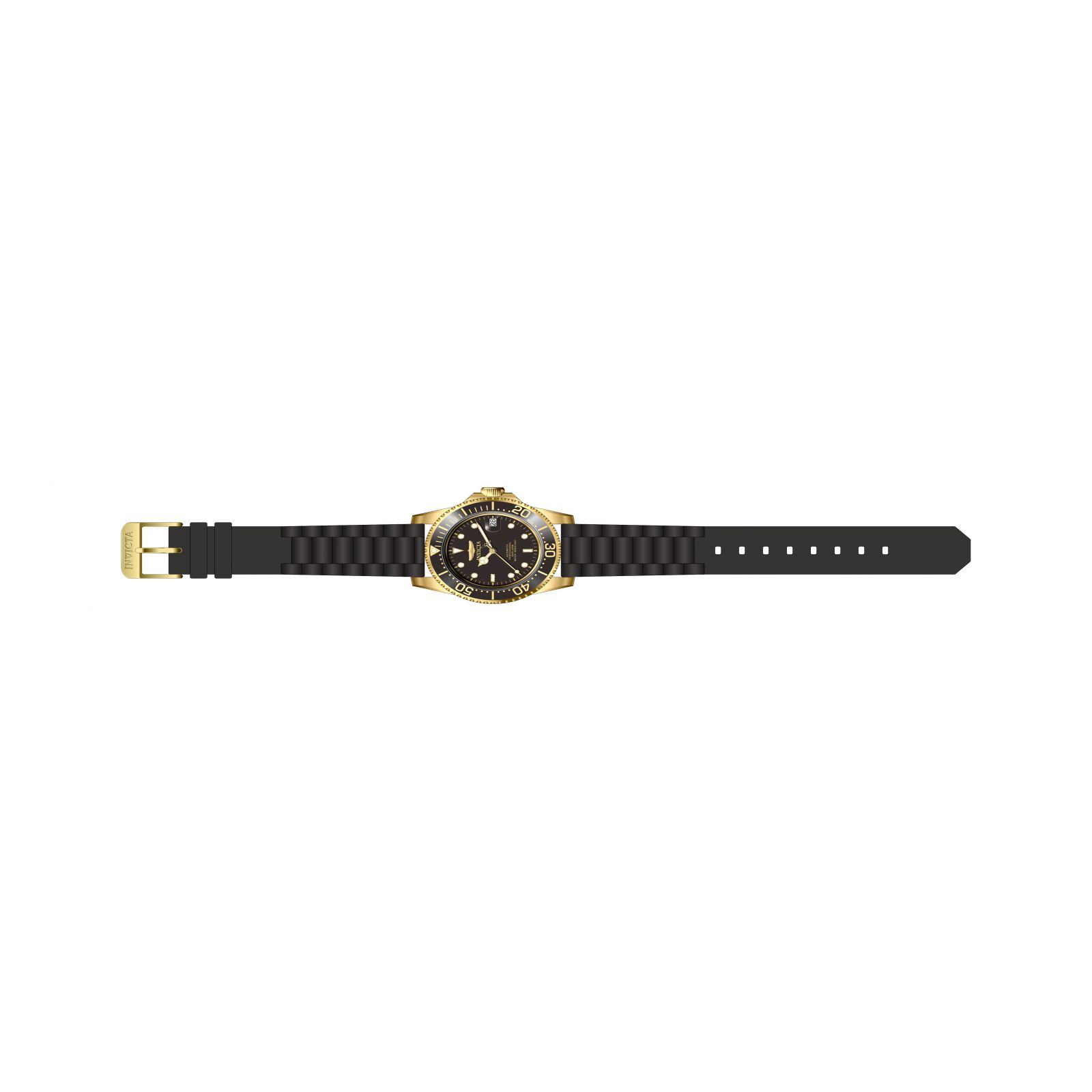 RELOJ INVICTA PRO DIVER 23681 PARA HOMBRE SILICONA NEGRO - 6