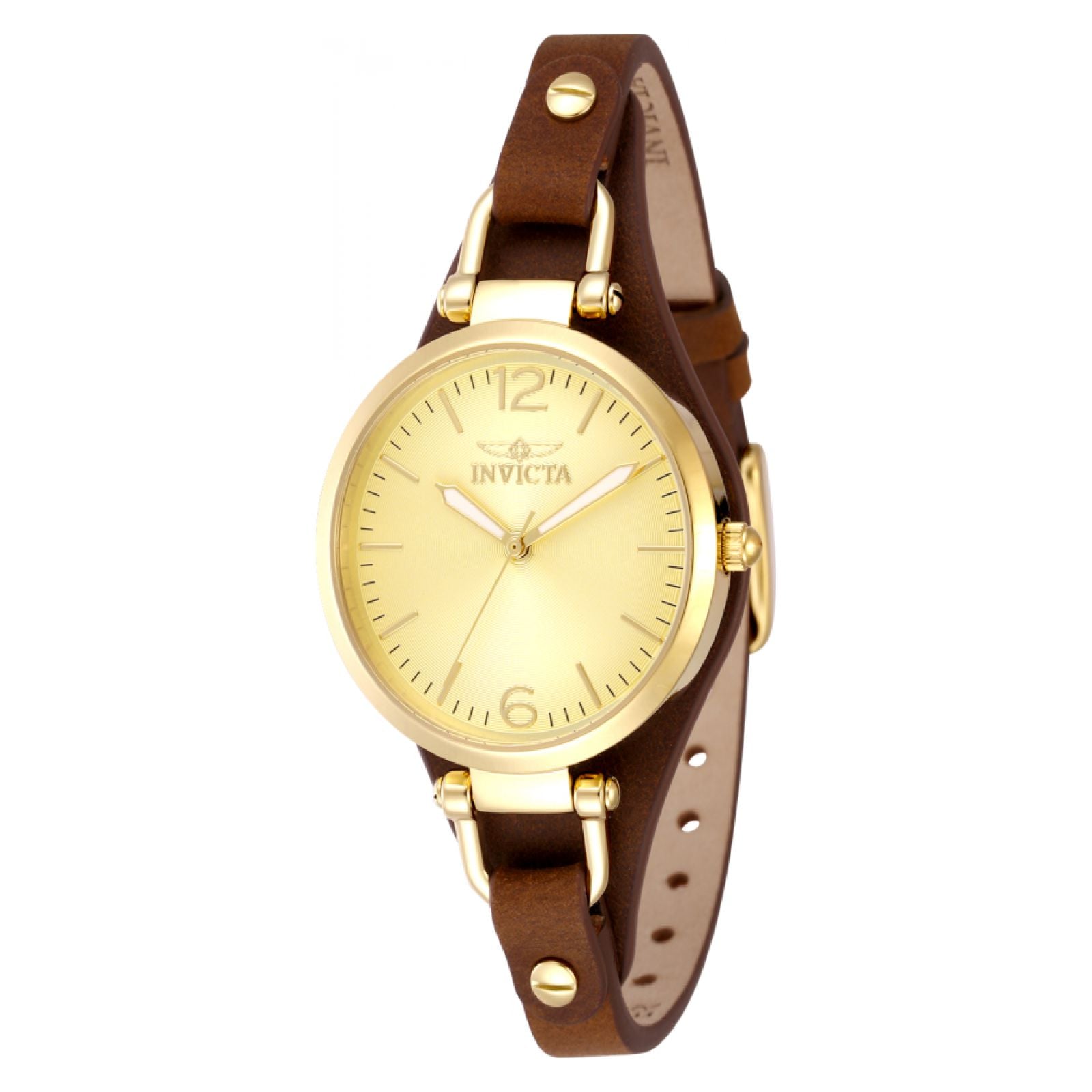 RELOJ INVICTA WILDFLOWER 49589 PARA MUJER CUERO MARRÓN - 1