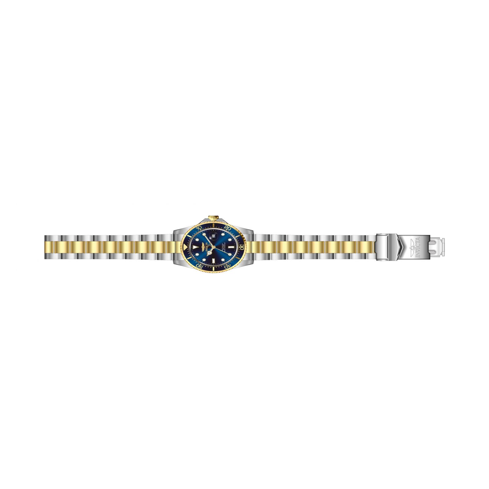 RELOJ INVICTA PRO DIVER 22058 PARA HOMBRE ACERO INOXIDABLE DORADO METÁLICO - 5