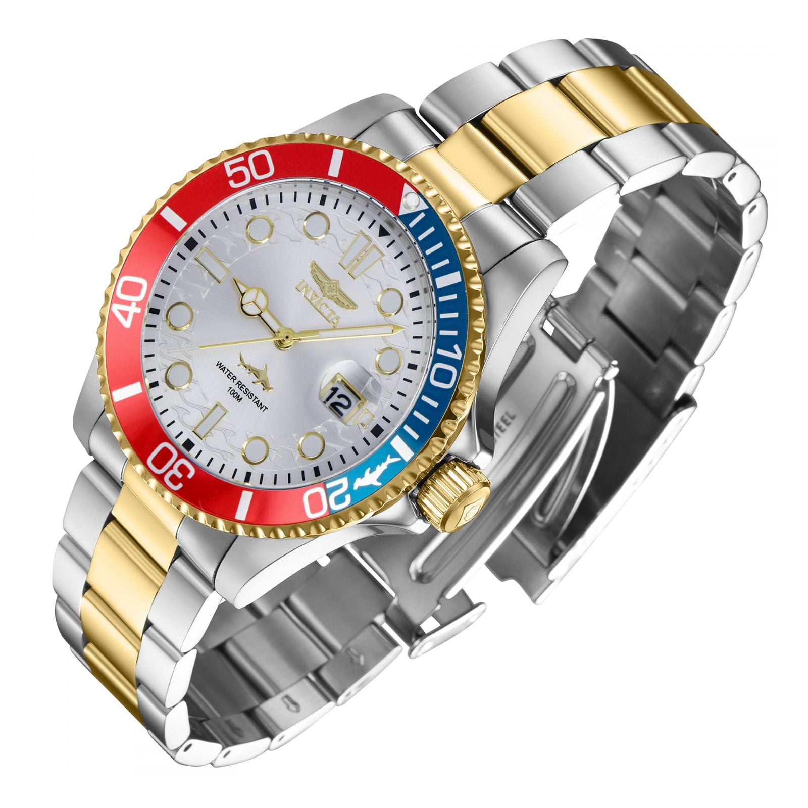 RELOJ INVICTA PRO DIVER 44707 PARA HOMBRE ACERO INOXIDABLE ORO - 2