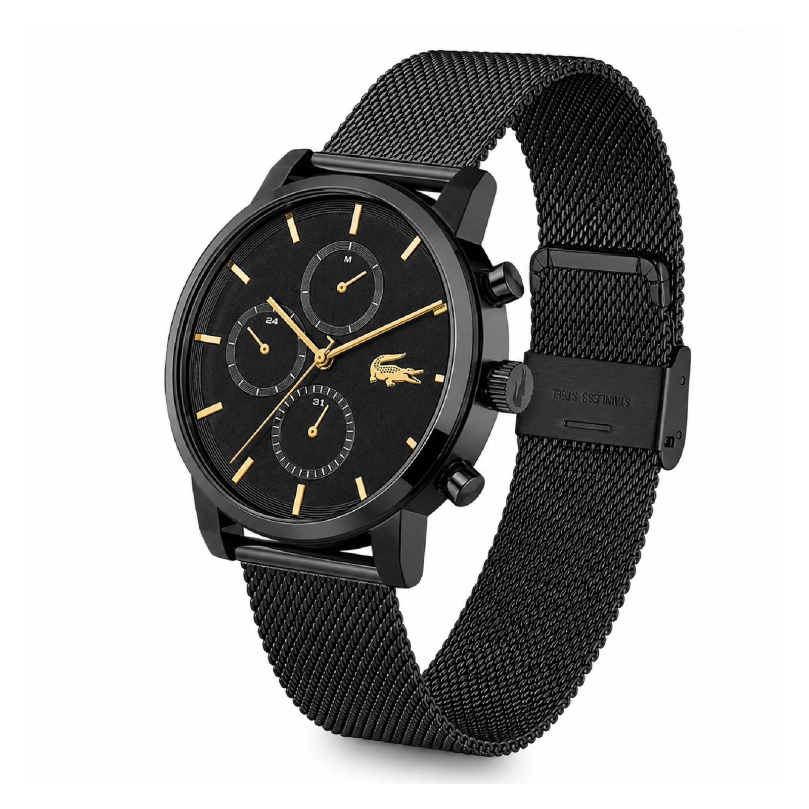 RELOJ LACOSTE 2011485 HOMBRE DE ACERO INOXIDABLE NEGRO - 2