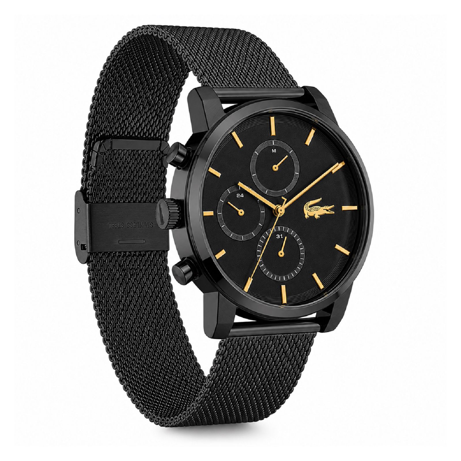 RELOJ LACOSTE 2011485 HOMBRE DE ACERO INOXIDABLE NEGRO - 3