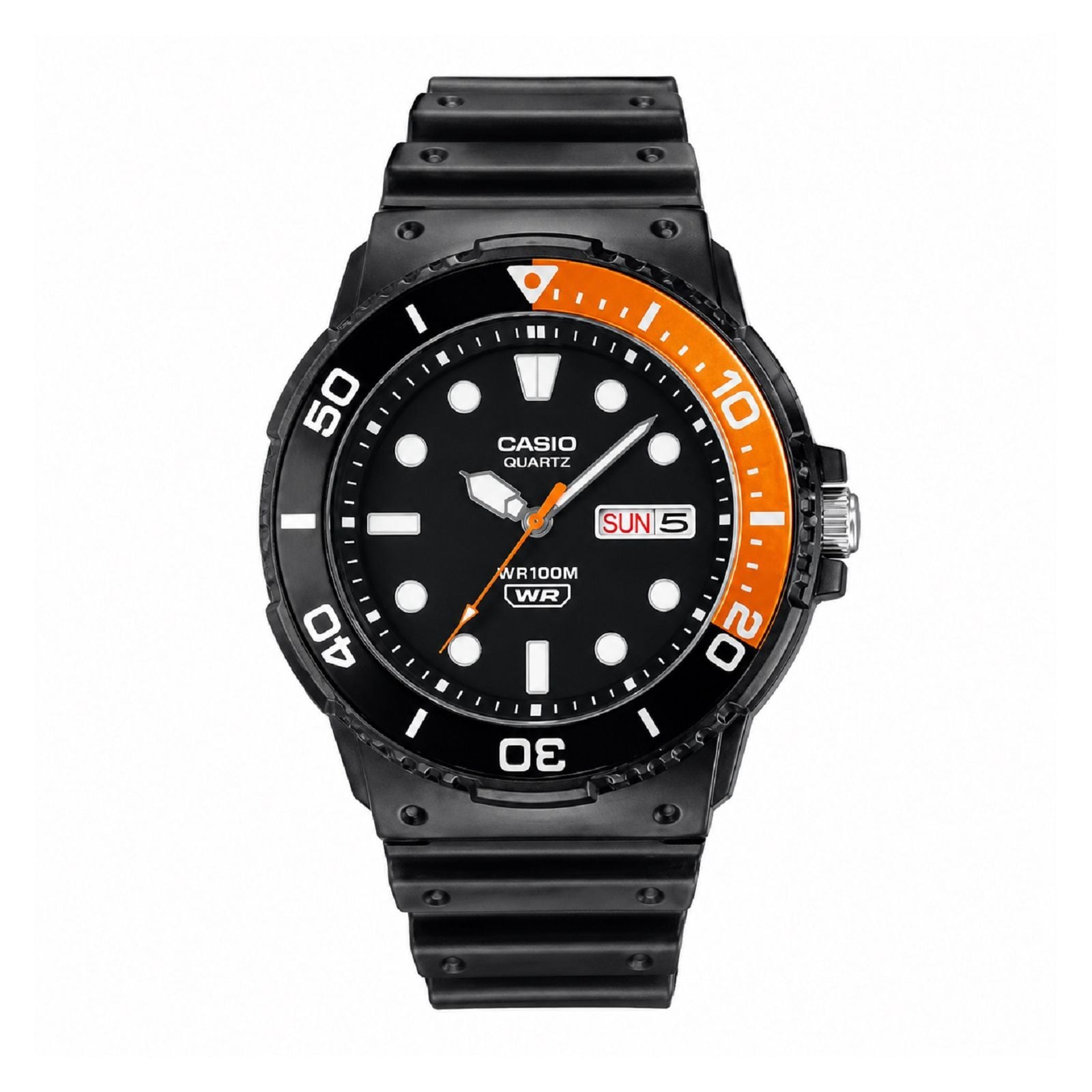 RELOJ CASIO MRW-230H-1E4VDF HOMBRE DE PLÁSTICO NEGRO - 1