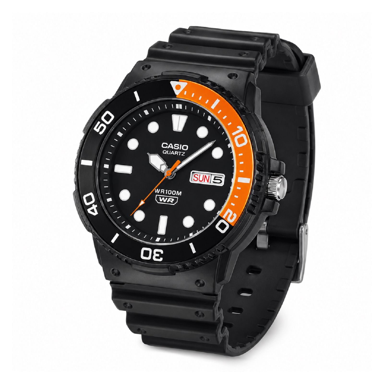 RELOJ CASIO MRW-230H-1E4VDF HOMBRE DE PLÁSTICO NEGRO - 2