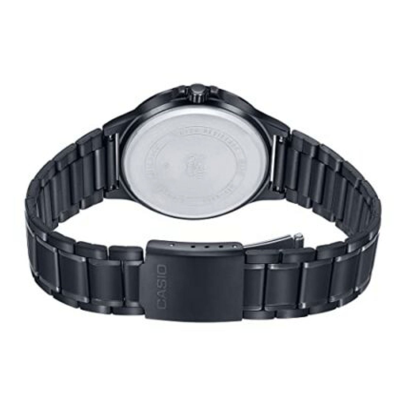 RELOJ CASIO MTP-V300B-1AUDF HOMBRE DE ACERO INOXIDABLE NEGRO - 2