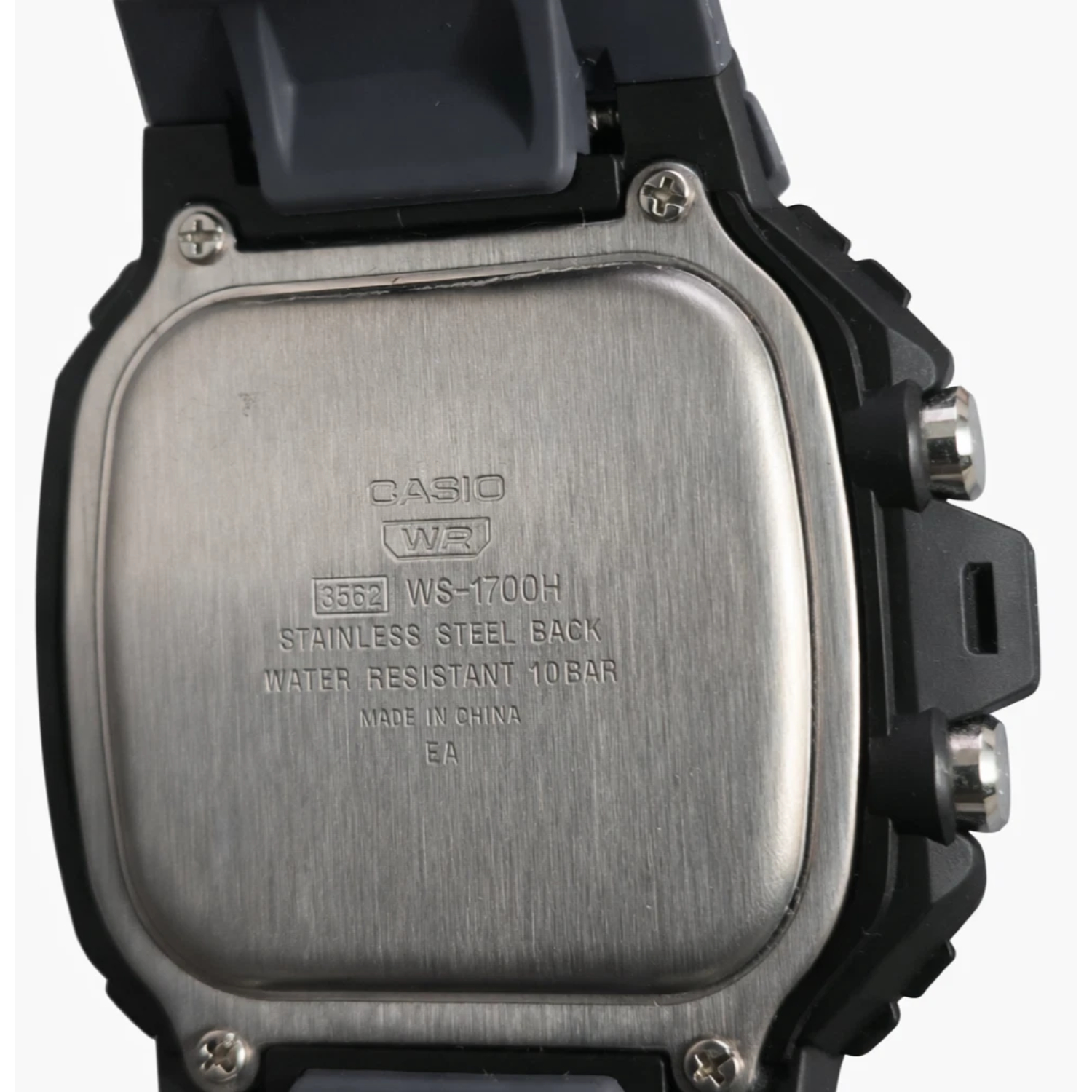 RELOJ CASIO WS-1700H-8AVDF HOMBRE DE RESINA GRIS - 3