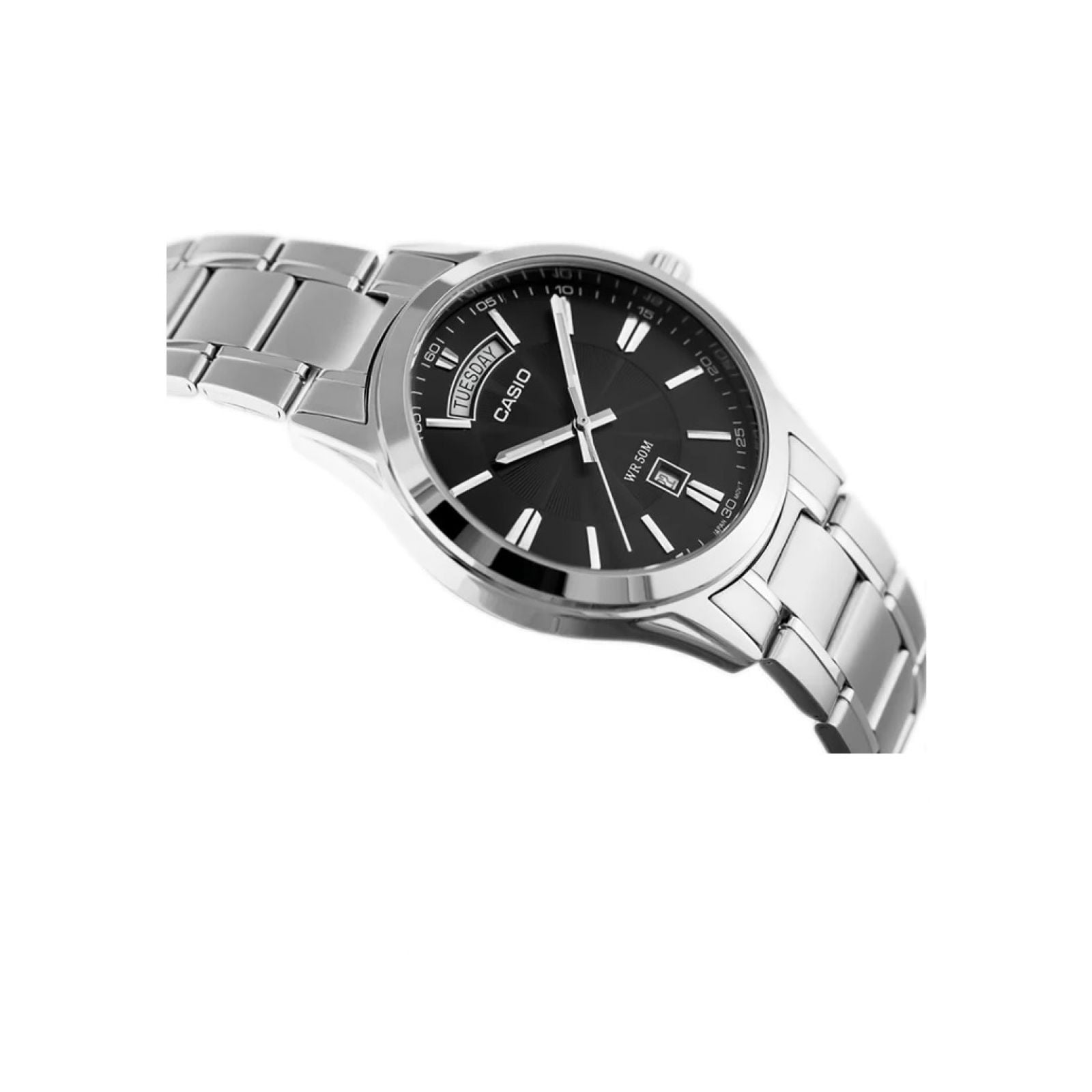 RELOJ CASIO MTP-1381D-1AVDF HOMBRE DE ACERO INOXIDABLE PLATEADO - 3