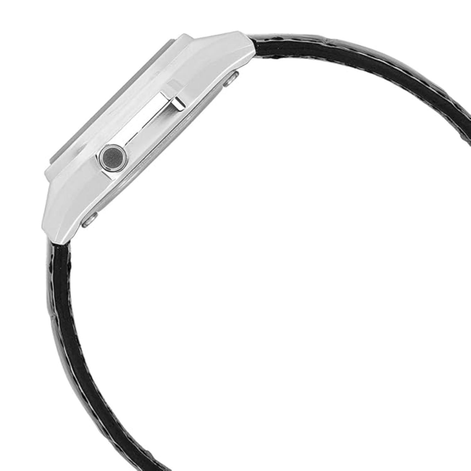 RELOJ CASIO LA680WEL-1DF MUJER DE CUERO NEGRO - 5