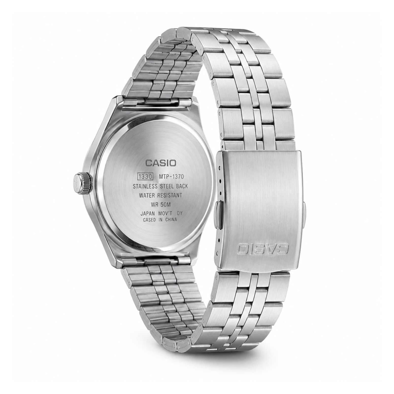 RELOJ CASIO MTP-B146D-2AVDF HOMBRE DE ACERO INOXIDABLE PLATEADO - 4