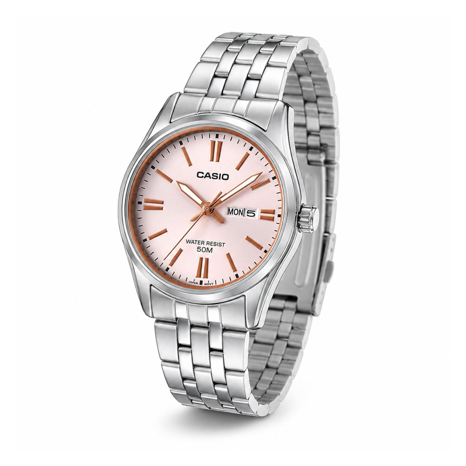 RELOJ CASIO LTP-1335D-4AVDF MUJER DE ACERO INOXIDABLE PLATEADO - 2