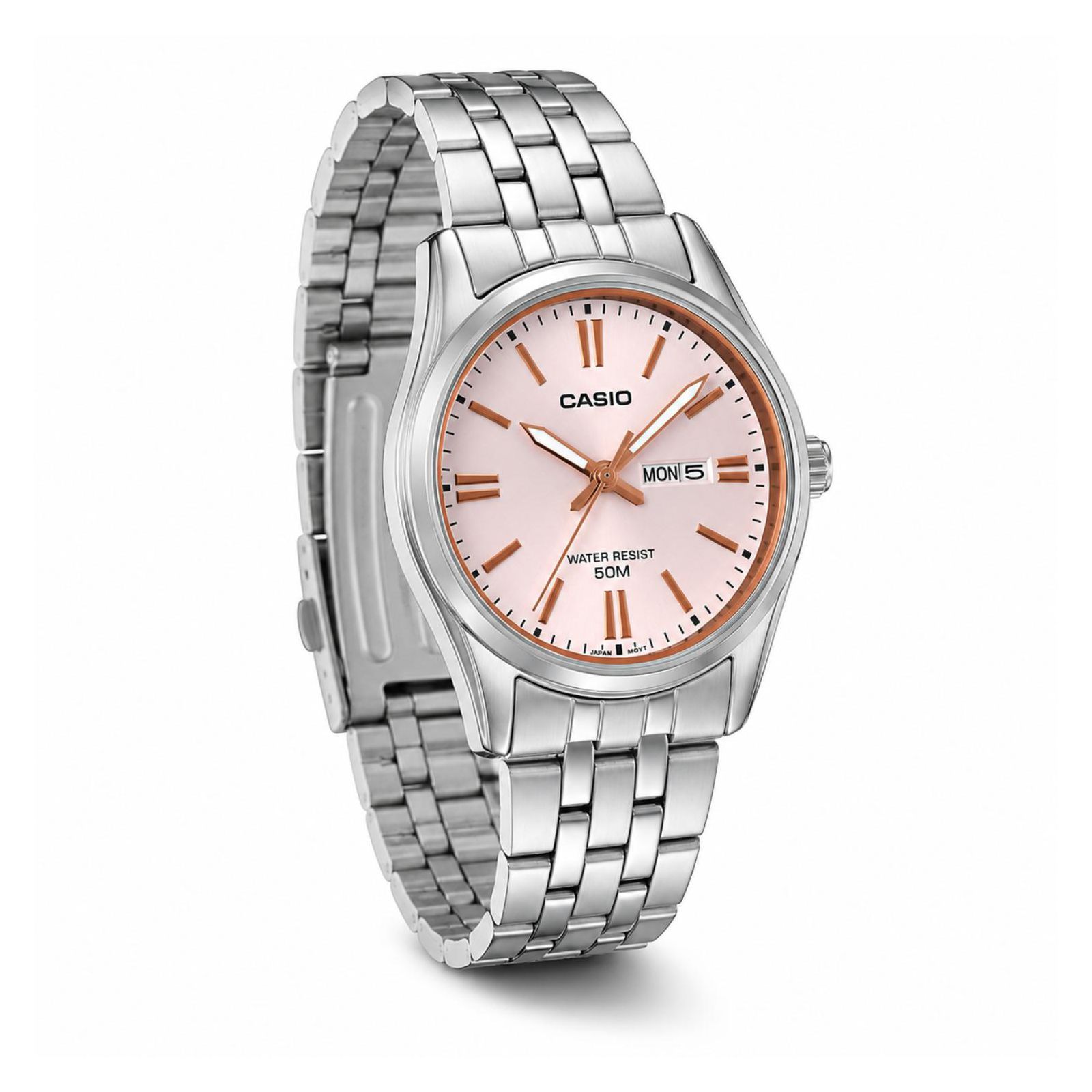 RELOJ CASIO LTP-1335D-4AVDF MUJER DE ACERO INOXIDABLE PLATEADO - 3
