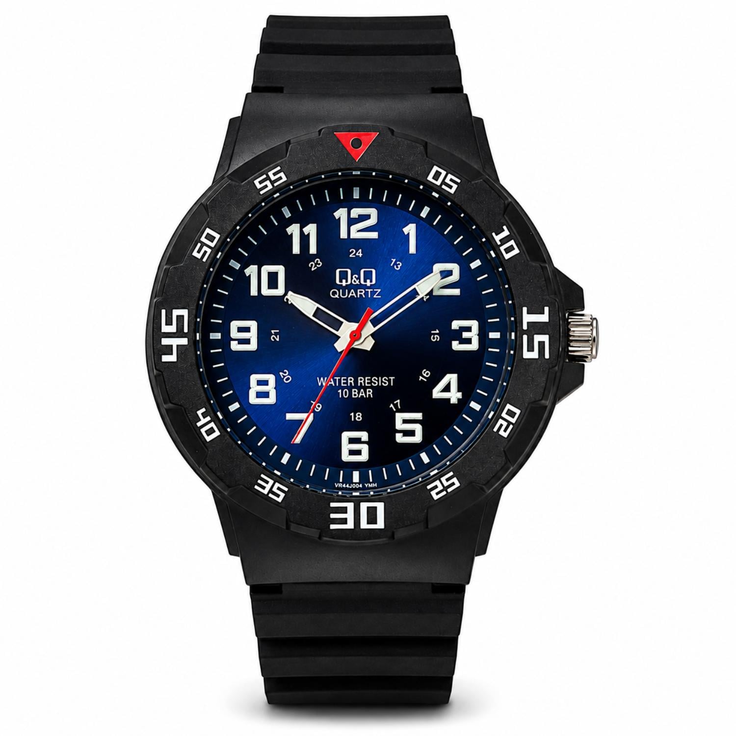 RELOJ QYQ VR18J005Y UNISEX DE RESINA NEGRO - 1